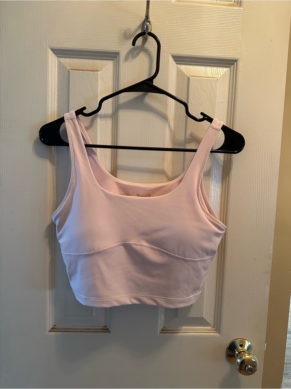 Young LA Light Pink Cropped Tank Top